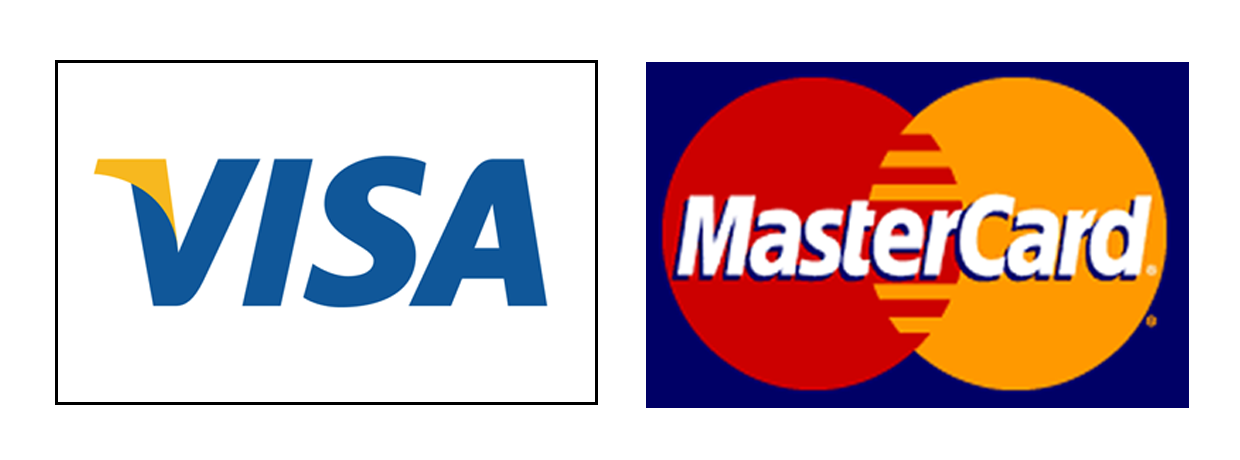 VISA LASER MASTERCARD